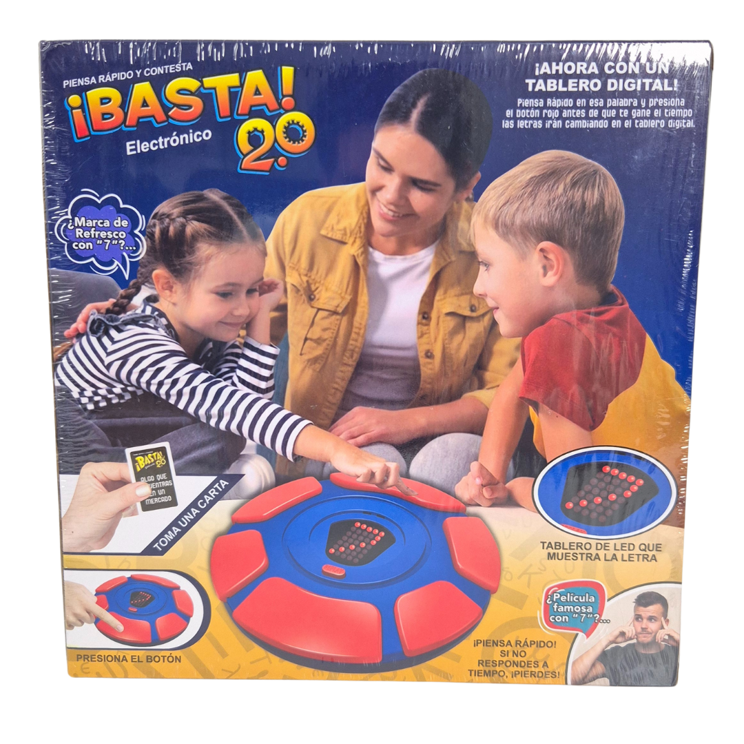 Juego ¡Basta! Electrónico 2.0 – Tablero Digital LED
