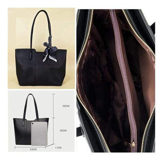 Bolso Shopper Clásico de Eco Cuero