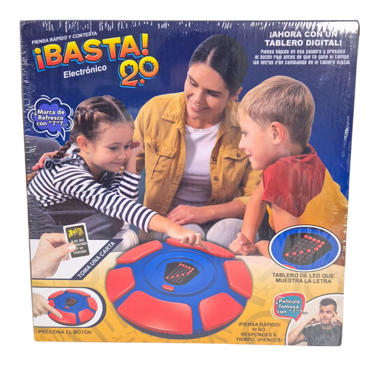 Juego ¡Basta! Electrónico 2.0 – Tablero Digital LED