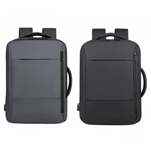 Mochila Ejecutiva Antirrobo Impermeable 15.6” con Puerto USB