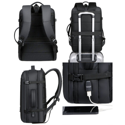 Mochila Maleta Convertible con Puerto USB