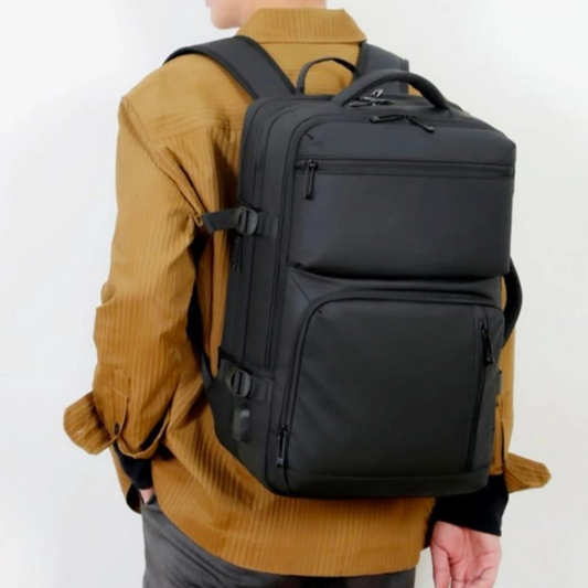 Mochila Expandible Antirrobo + Puertos USB – Viaje & Trabajo